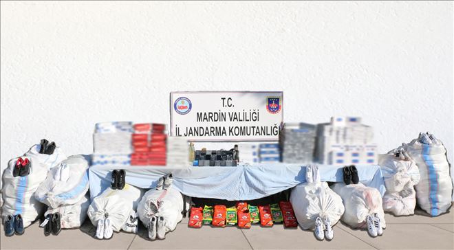 Nusaybin´de yolcu otobüsünde kaçak malzemeler ele geçirildi