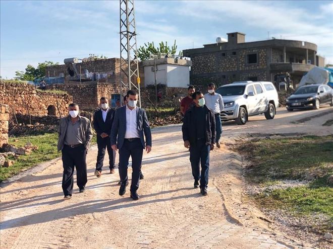 Dargeçit´te parke taşı döşeme çalışmaları sona gelindi