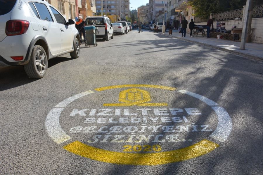 Kızıltepe yolları yenileniyor