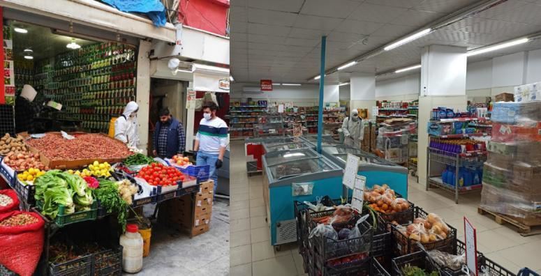 Market, bakkal, kasap hafta sonu 10.00-17.00 saati arasında faaliyet gösterebilecek