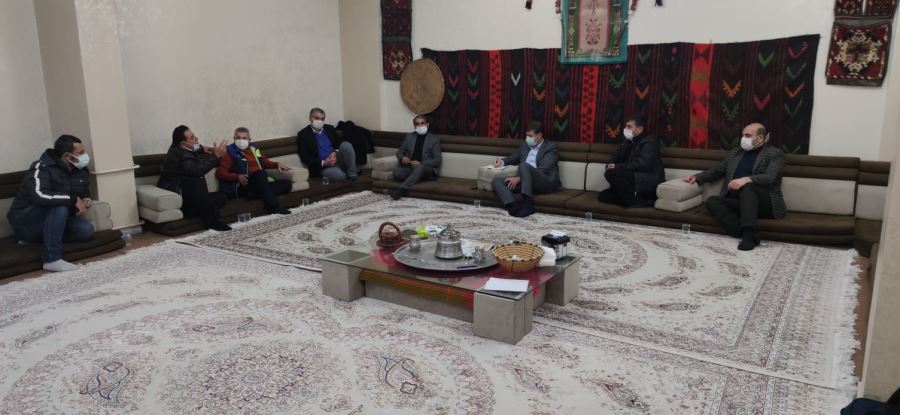 Can çekişen amatör kulüp temsilcileri Demirkaya ile görüştü