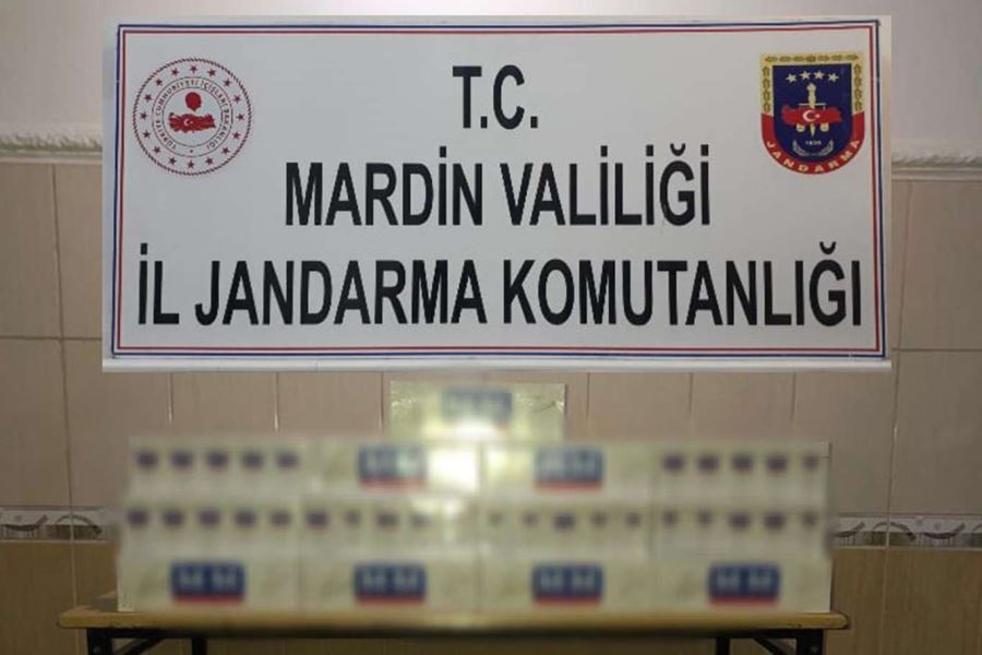 Çuval içerisine gizlenmiş gümrük kaçağı sigara ele geçirildi