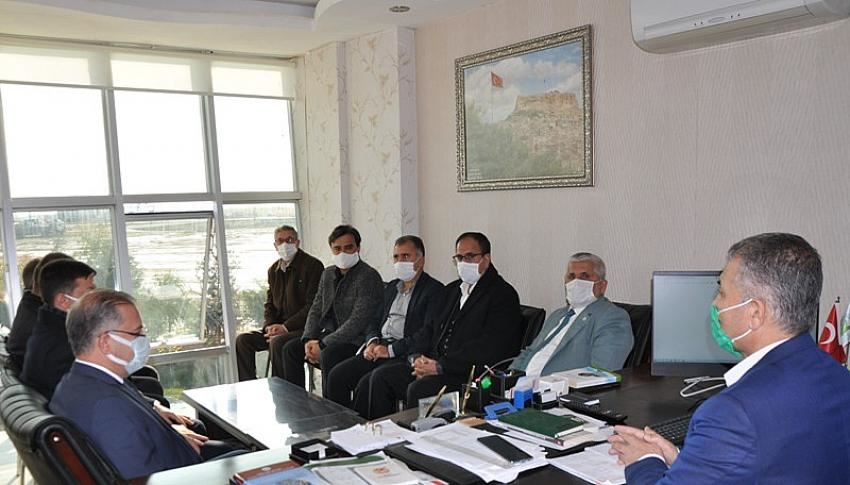 AK Parti  Kızıltepe İlçe Başkanı Şahin’den  MTDF’ye ziyaret