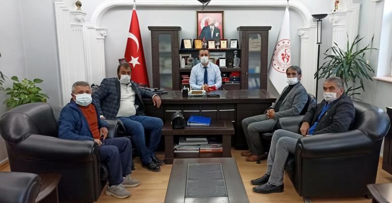Kulüpler Birliğinden Çomaktekin’e Ziyaret