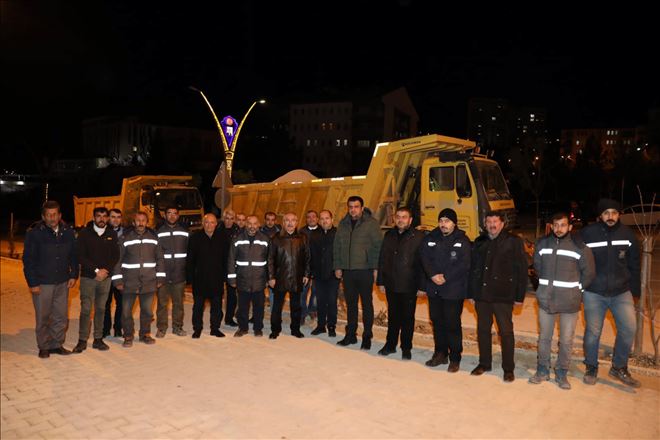 Kar ve buzlanma ile mücadele başarılı bir şekilde devam ediyor
