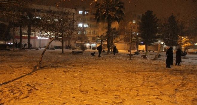 Kızıltepe´de eğitime kar tatili