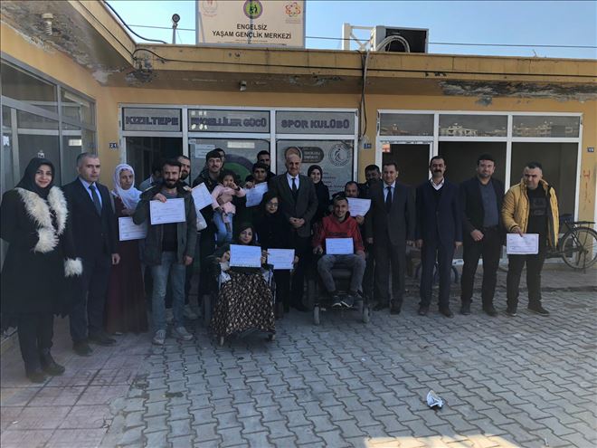 Kızıltepe´de engellilere yönelik muhasebe yardımcısı kursu tamamlandı