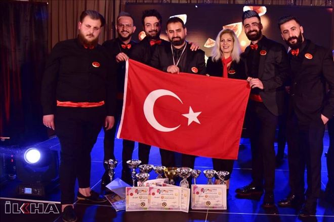Mardinli kuaför Yusuf´a en iyi saç tasarım ödülü verildi