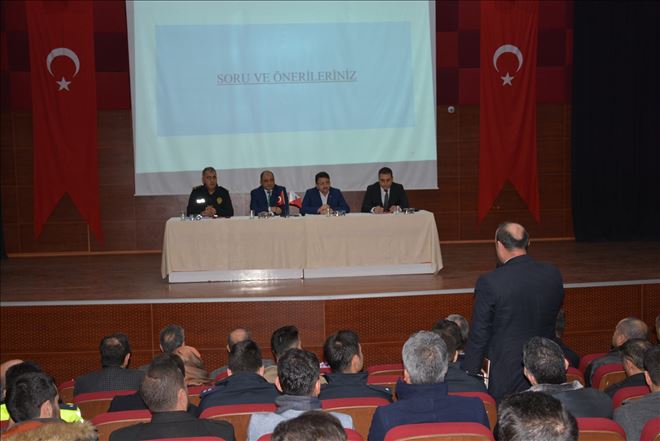 Kızıltepe´de ?Güven ve Huzur´ toplantısı yapıldı