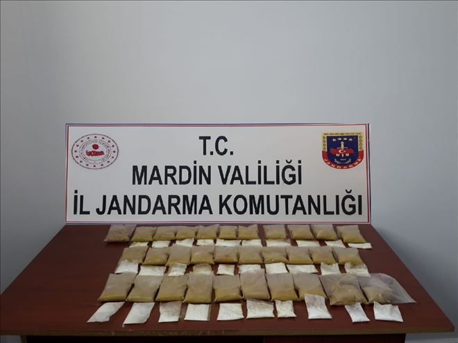 Yolcu otobüsünde baharat içerisine gizlenen kokain ele geçirildi