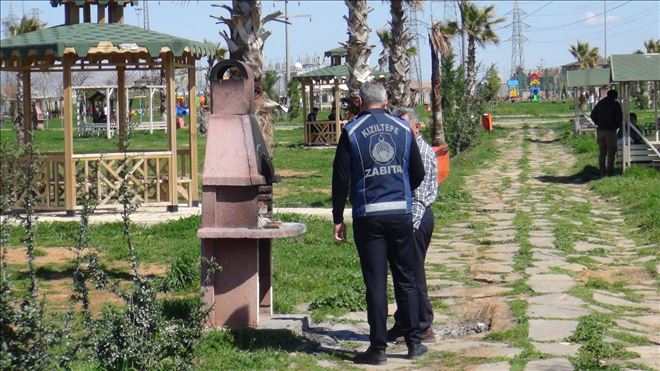 Mardin´de yasak dinlemediler, mangala koştular