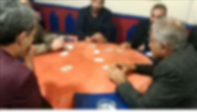 Kızıltepe´de ofisi kahvehaneye çevirdiler, 28 bin TL ceza yediler