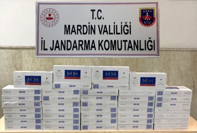 2 bin 440 paket kaçak sigara ele geçirildi