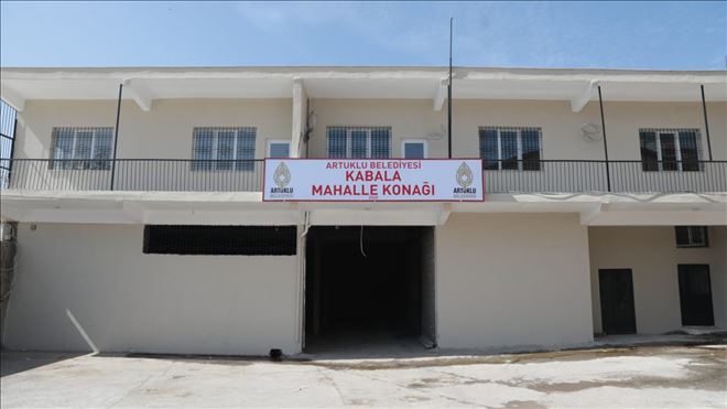 Kabala Mahalle Konağı tamamlandı