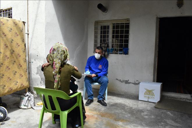 Büyükşehir Belediyesi ihtiyaç sahiplerinin yanında 