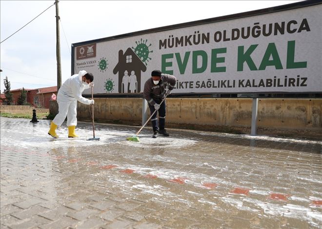 Büyükşehir Belediyesinden koronavirüs çalışmaları