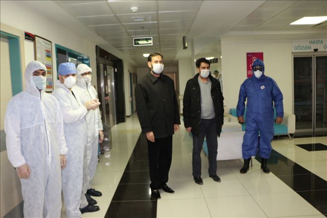 Mahmut Kılınç ve kardeşi korona virüsü yenerek taburcu oldular