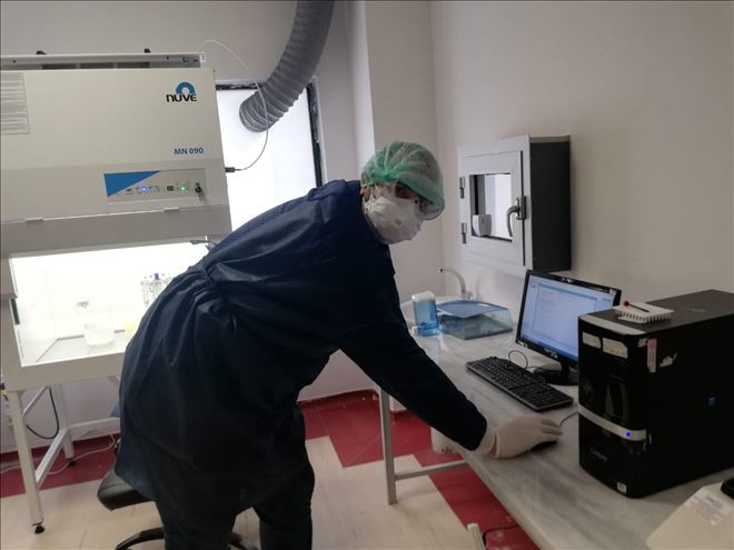 Covid-19 Test Laboratuvarına MAÜ´den Akademik Destek
