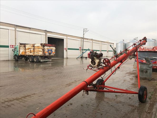 Ortadağu´nun en büyük hububat ticaret merkezi sessizliğe büründü