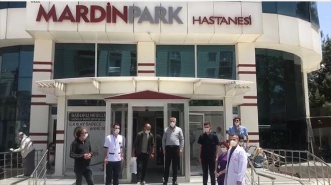 Mardin´deki pandemi hastanesi son hastasını taburcu etti