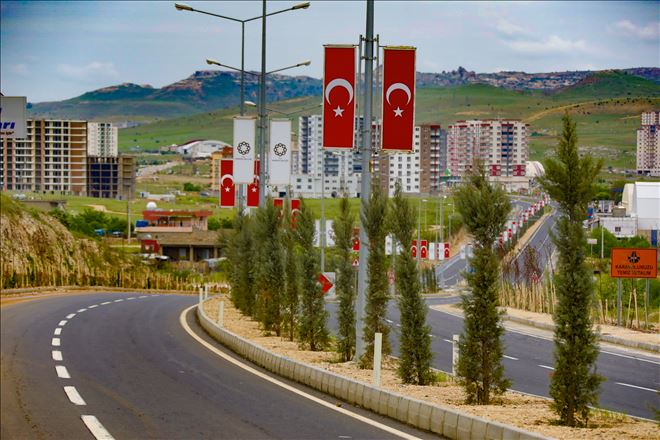 Büyükşehir Belediyesinde ağaçlandırma çalışmaları devam ediyor