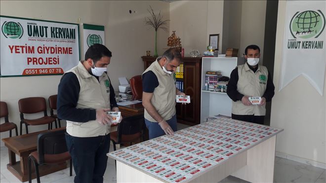 Mardin Umut Kervanı´ndan yetimleri güldüren proje