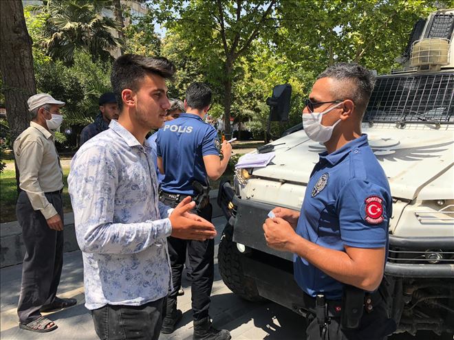 Mardin´de maske takmayanlara ceza yağdı