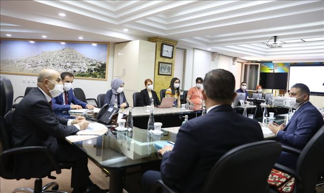 Vali Mahmut Demirtaş İl Pandemi Kuruluyla bir araya geldi