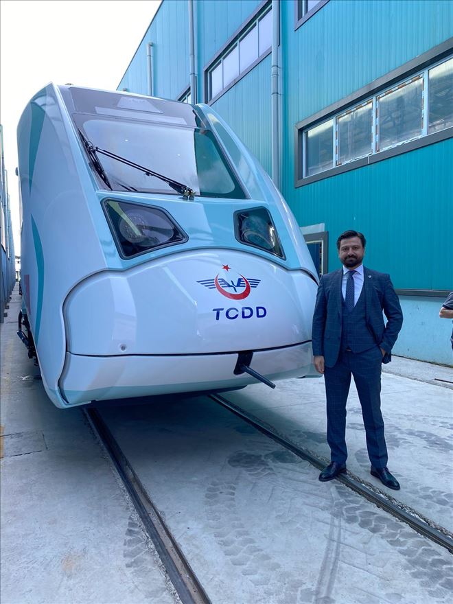 Türkiye´nin ilk yerli ve milli tren projesinde Mardin´in gururu oldu