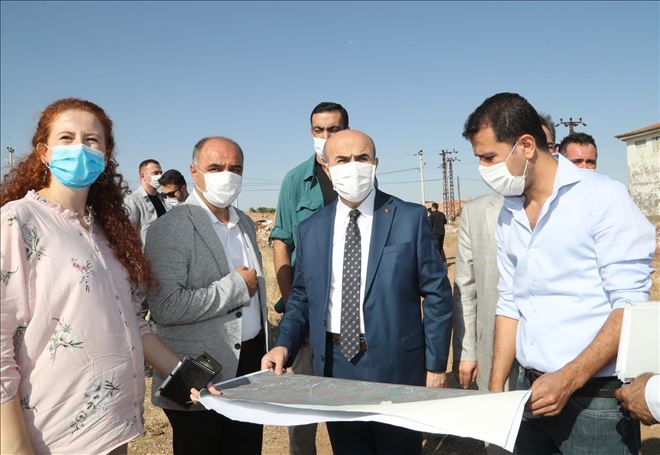 Vali Mahmut Demirtaş, Ömerli´de incelemelerde bulundu