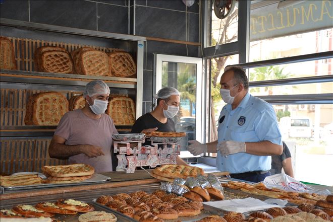Kızıltepe´de fırınlarda korona virüs denetimleri