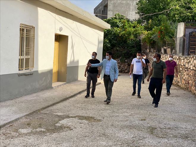 Dargeçit Belediye Başkanı Aksoy çalışmaları denetledi