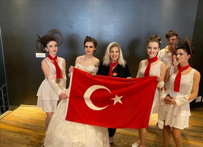 Savurlu kadın kuaför 10 metre karelik dükkandan Avrupa birinciliğine ulaştı