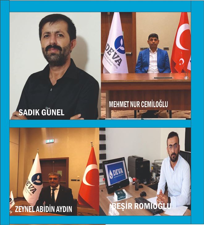 DEVA Partisi Mardin´de 4 ilçe başkanını açıkladı