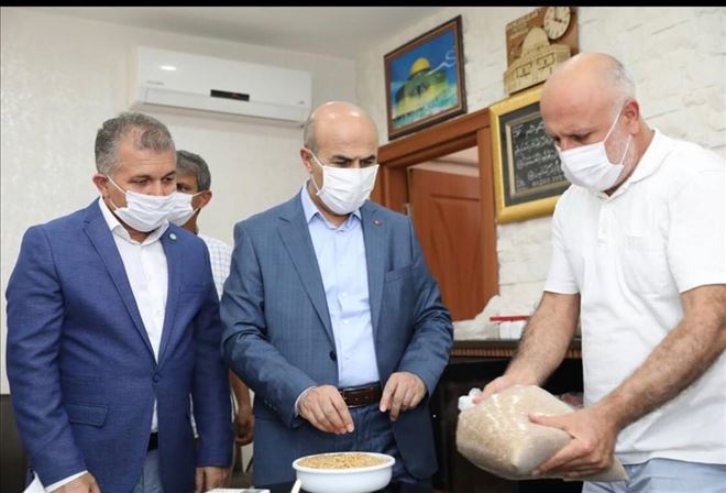 Vali Demirtaş Hububat Ticaret Merkezini ziyaret etti