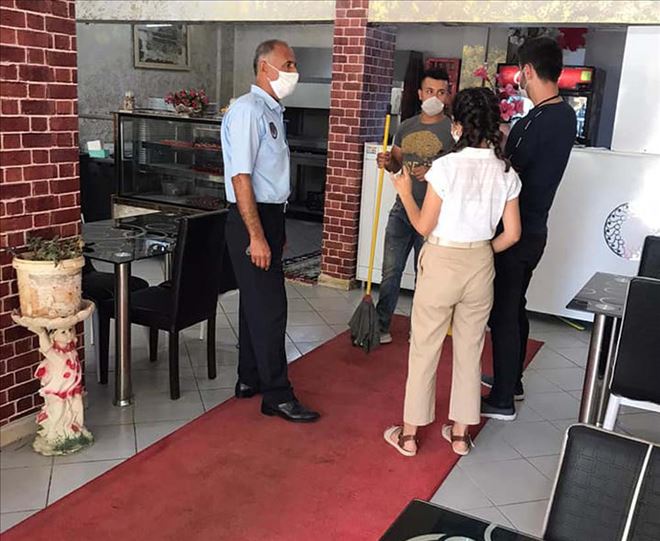Dargeçit Belediyesi hijyen ve sosyal mesafe kuralı denetim yaptı
