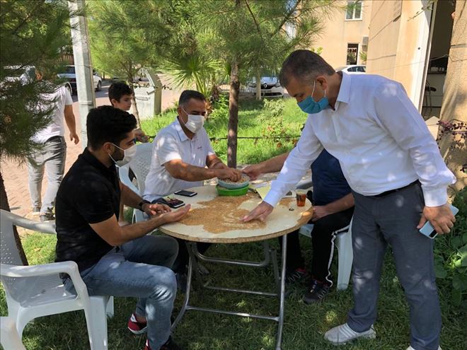 Mardin´de hububatçılar korona virüs yüzünden müzayede salonlarını kapattı