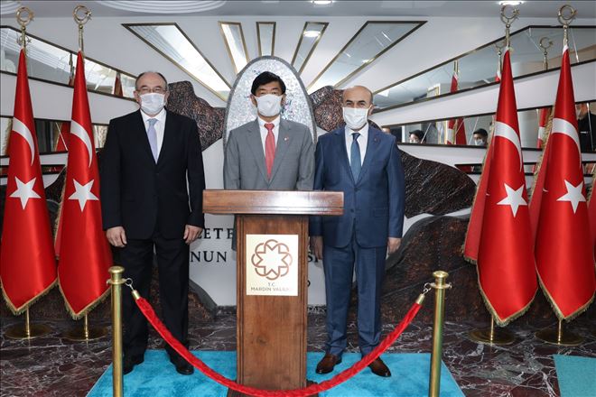 Japonya Büyükelçisinden Vali Demirtaş´a Ziyaret