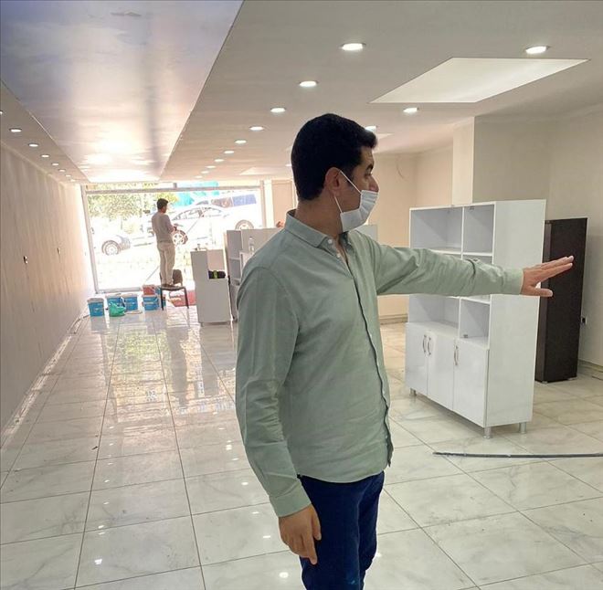 DEVA Partisi Mardin İl Binasında çalışma bitme noktasına geldi