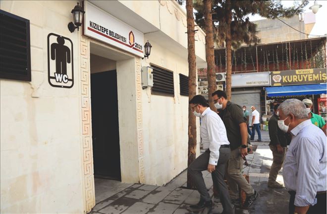 Kızıltepe şehir tuvaleti vatandaşın hizmetinde