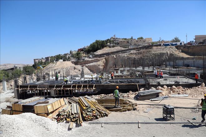 Diyarbakırkapı Otopark Projesi, yükselmeye devam ediyor