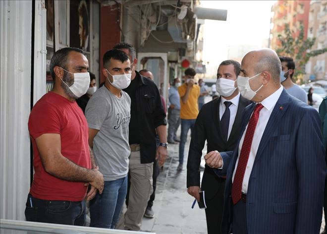Vali Demirtaş Kızıltepe´de denetimlere katıldı