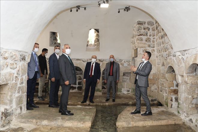 Bakan Yardımcısı Mehmet Ersoy, Savur´da incelemelerde bulundu