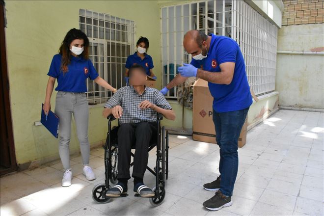 Mardin Büyükşehir Belediyesi engelli vatandaşların yanında