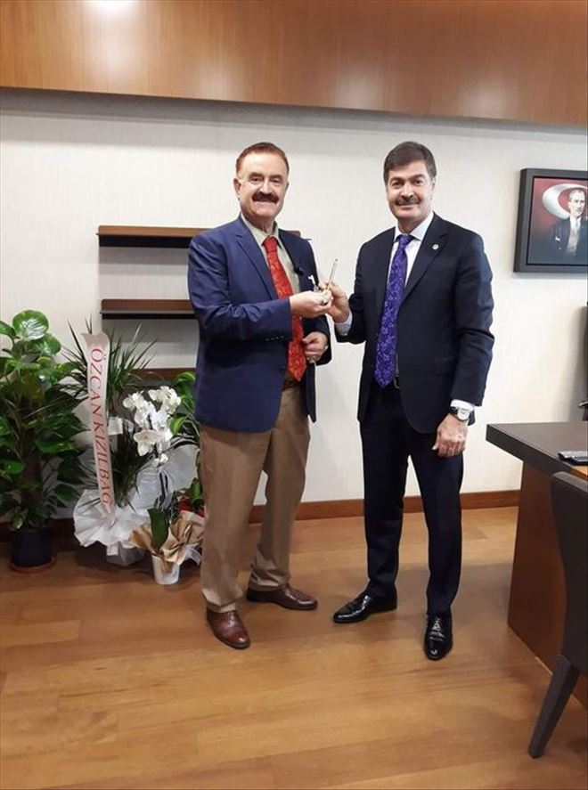 Milletvekili Cengiz Demirkaya´dan Başkan Aydoğan´a ziyaret