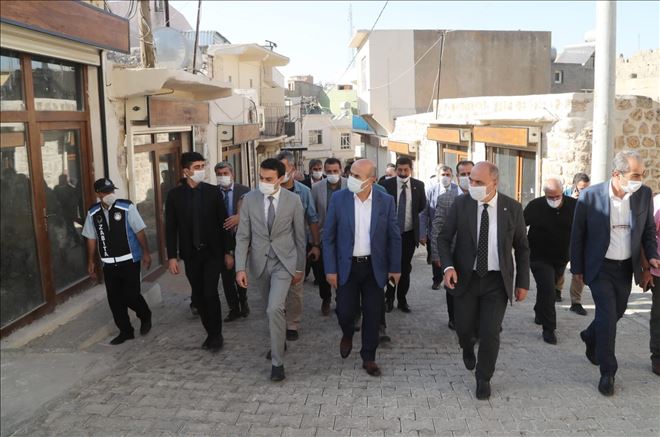 Vali Demirtaş, Ömerli´de çalışmaları yerinde inceledi