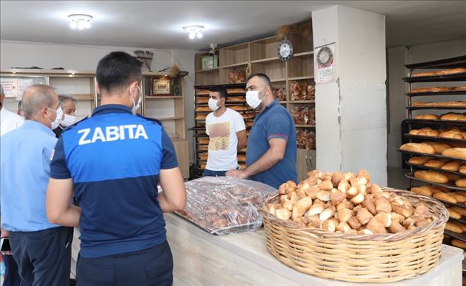Büyükşehir Belediyesi zabıta ekipleri fırınları denetledi