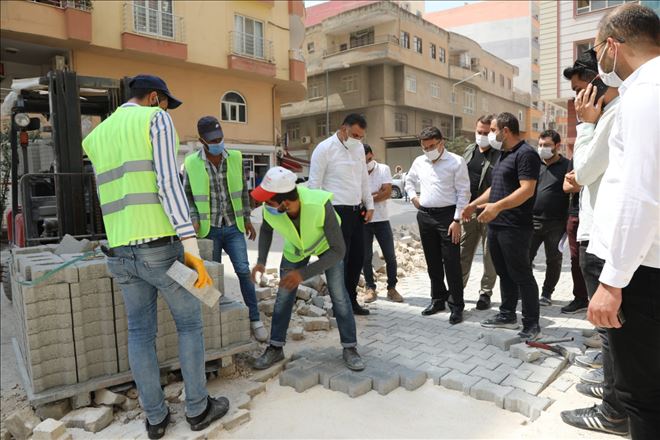 Kızıltepe´de 60 kilo metre parke onarımı gerçekleşecek