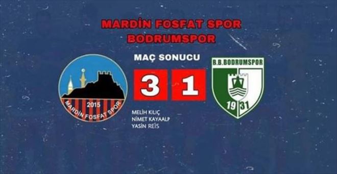 Mardin Fosfatspor yine galip geldi