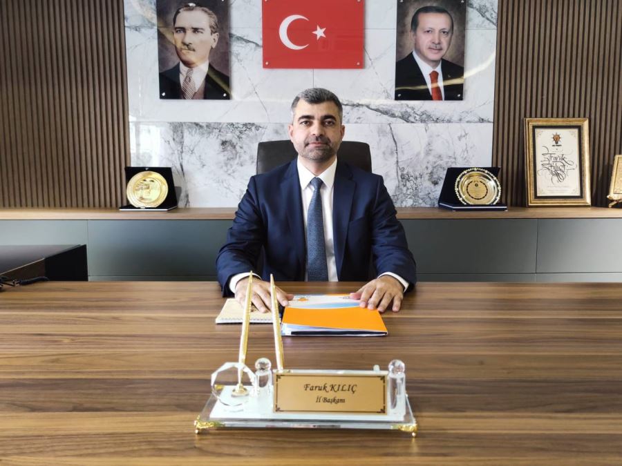 Ak Parti Mardinil Başkanı Faruk Kılıç’tan muhtarlar günü mesaji
